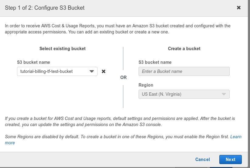 AWS Cost & Usage Report