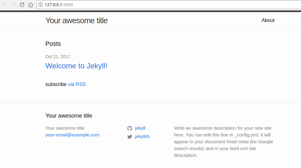 jekyll-blog-screenshot